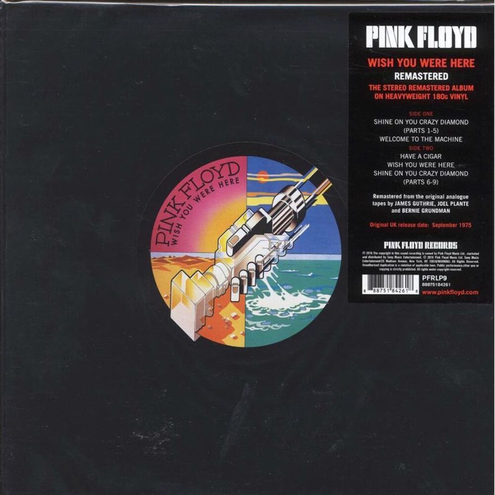 Pink Floyd - Wish You Were Here (180g) - Vinyl LP